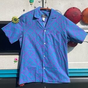 Authentic Vtg 70s Casual Hawaiian Aloha Shirt size Large